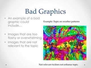 Flashy Graphic Example Good vs.badpptx | PPTX