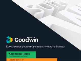 Goodwin product, IT&Travel