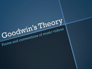 Goodwin’s theory