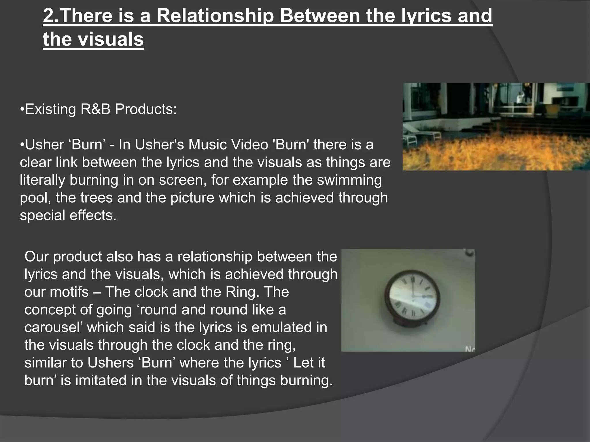 Intimacy between two characters