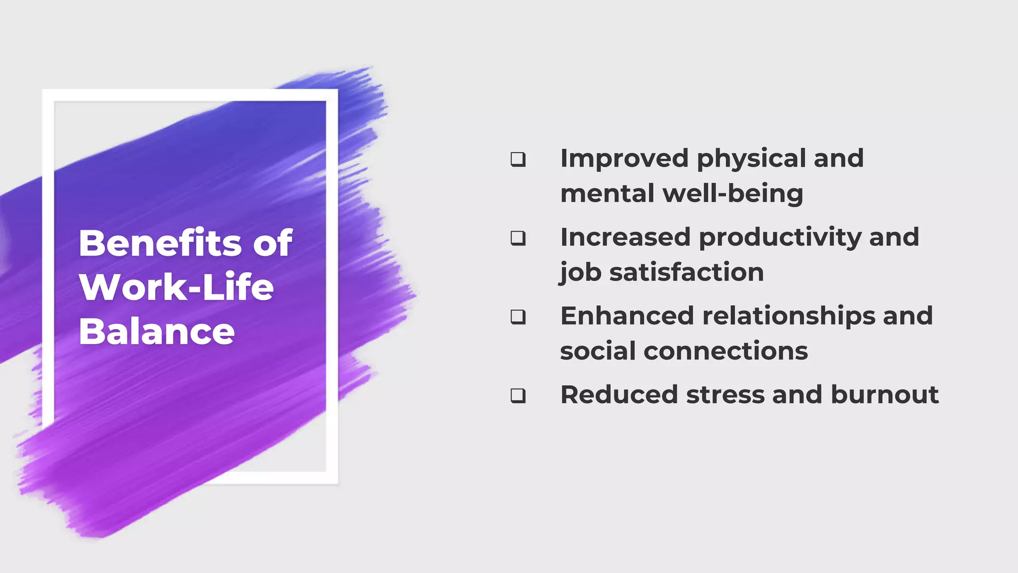 Good Work-Life Balance | PPTX | Career Advice | Careers