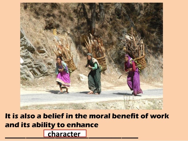 good work ethic examples