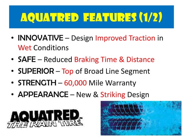 Goodyear - The Aquatred Launch