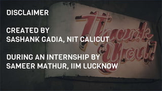 Goodyear - The Aquatred Launch| SASHANK GADIA - NITC