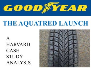 THE AQUATRED LAUNCH
A
HARVARD
CASE
STUDY
ANALYSIS
 