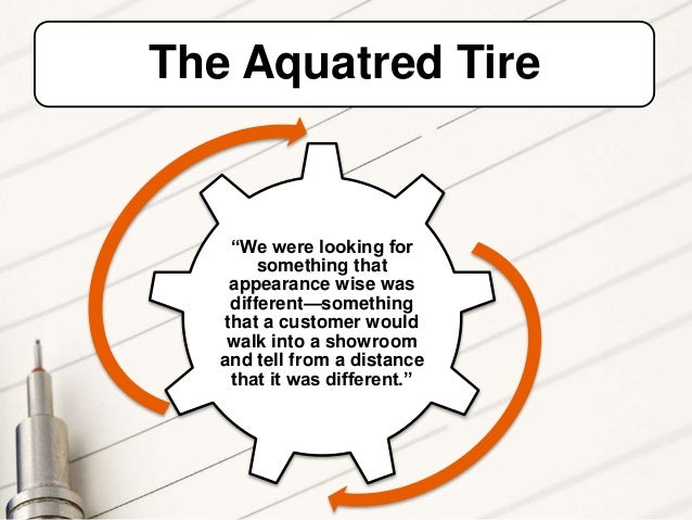 goodyear aquatred Objective do goodyear have the right product should distribution channel be expanded what should be the promotion strategy will aquatred have the competitive edge. goodyear aquatred Objective do goodyear have the right product should distribution channel be expanded what should be the promotion strategy will aquatred have the competitive edge.