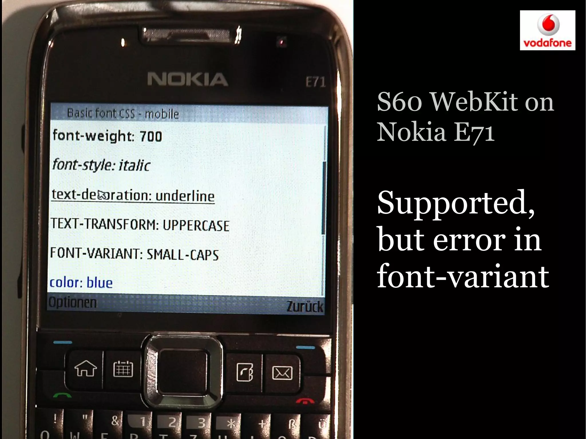 Google presentation: The Open Web goes mobile