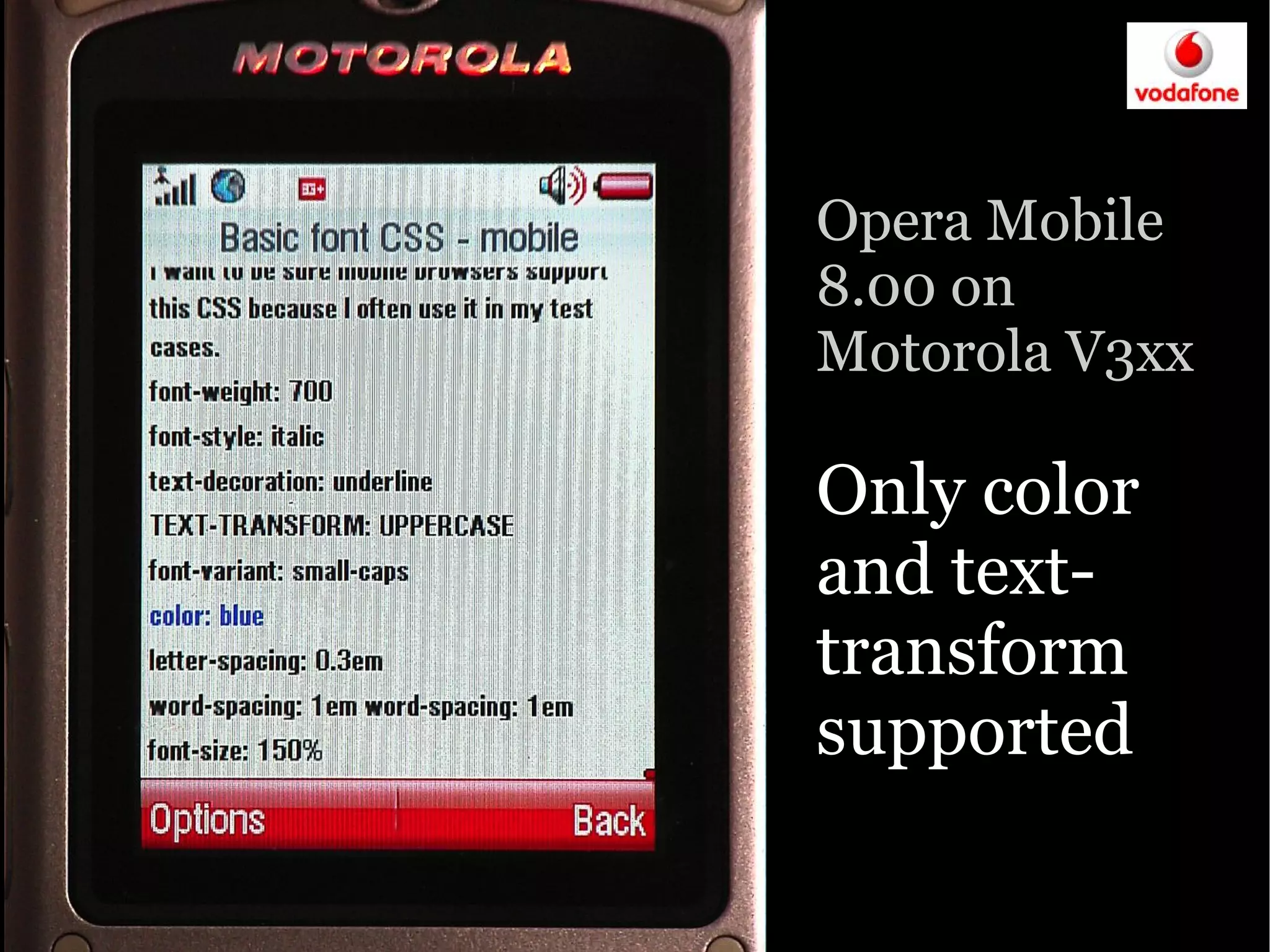 Google presentation: The Open Web goes mobile