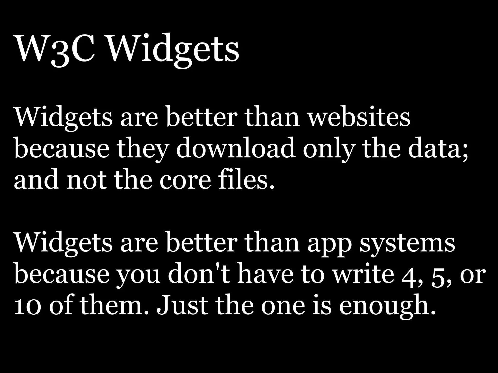 Google presentation: The Open Web goes mobile