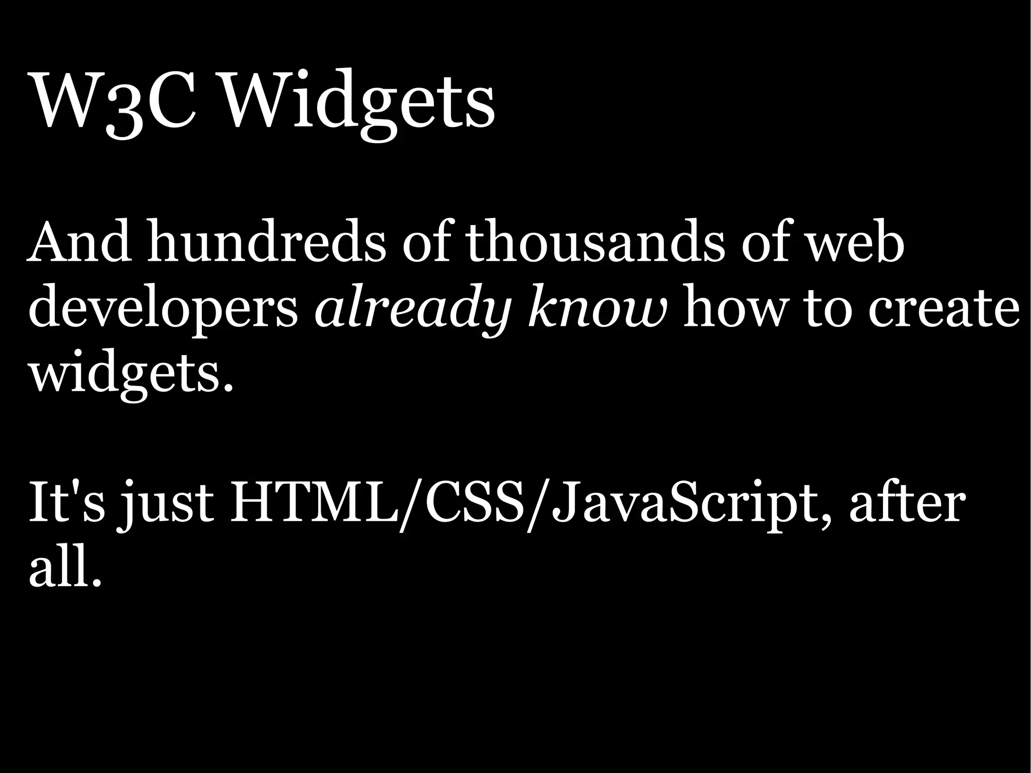 Google presentation: The Open Web goes mobile