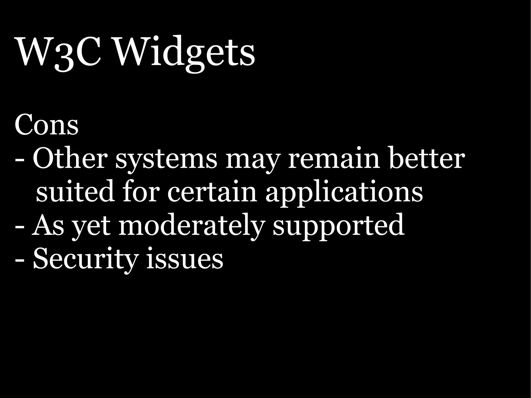 Google presentation: The Open Web goes mobile