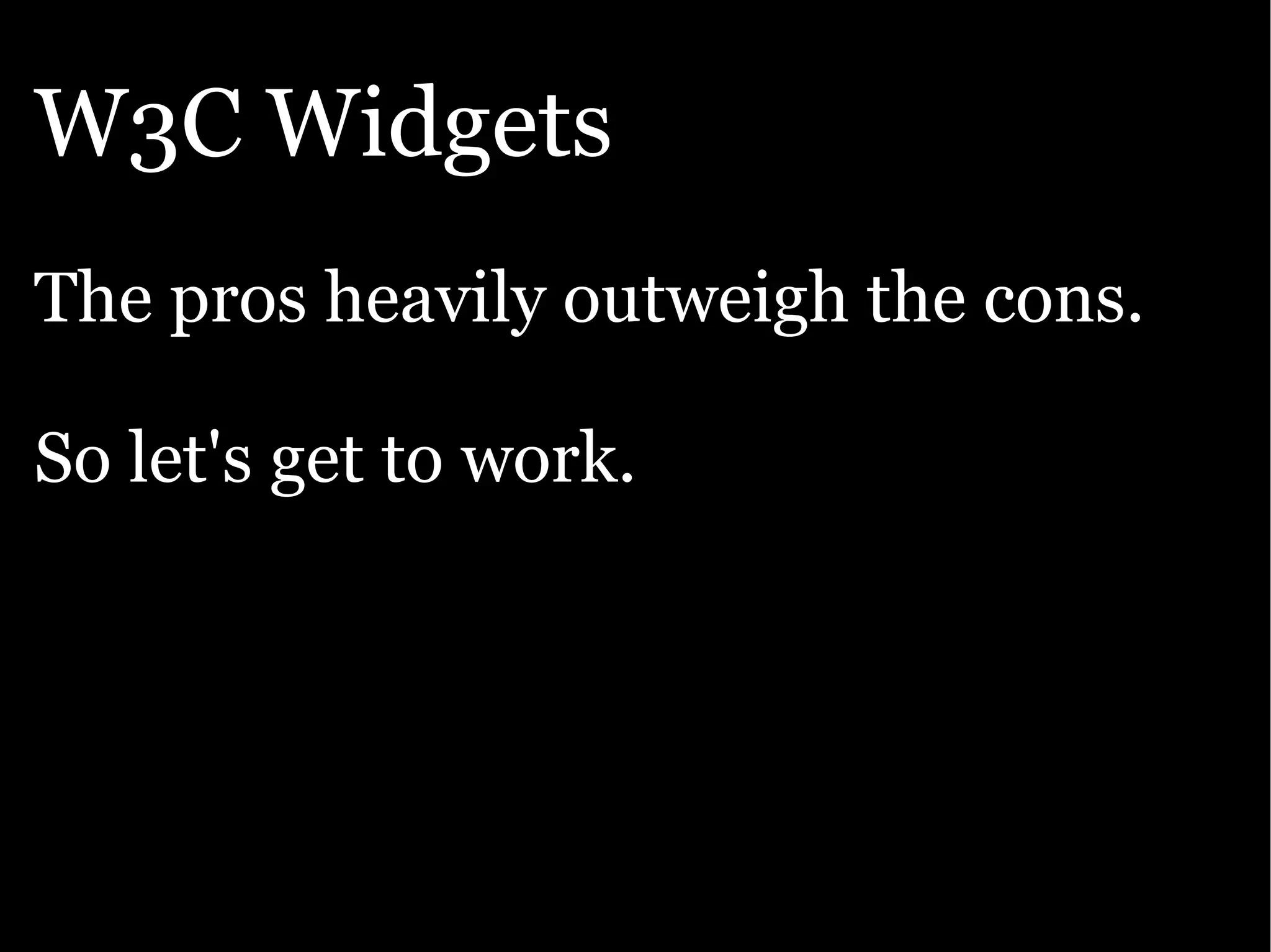 Google presentation: The Open Web goes mobile