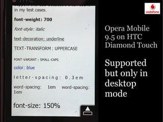 Google presentation: The Open Web goes mobile