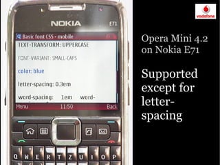Google presentation: The Open Web goes mobile
