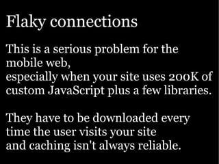 Google presentation: The Open Web goes mobile