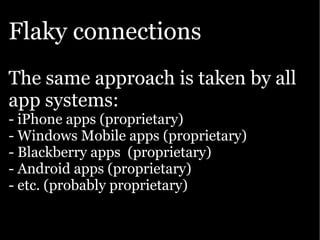 Google presentation: The Open Web goes mobile