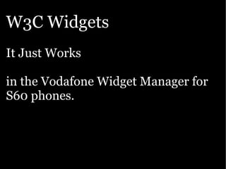 Google presentation: The Open Web goes mobile