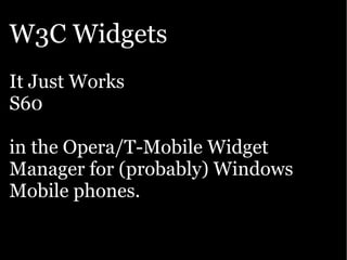Google presentation: The Open Web goes mobile