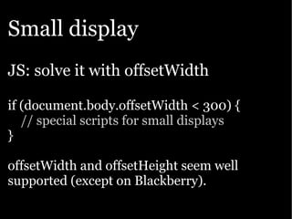 Google presentation: The Open Web goes mobile