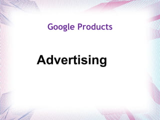 Google Products Advertising 
