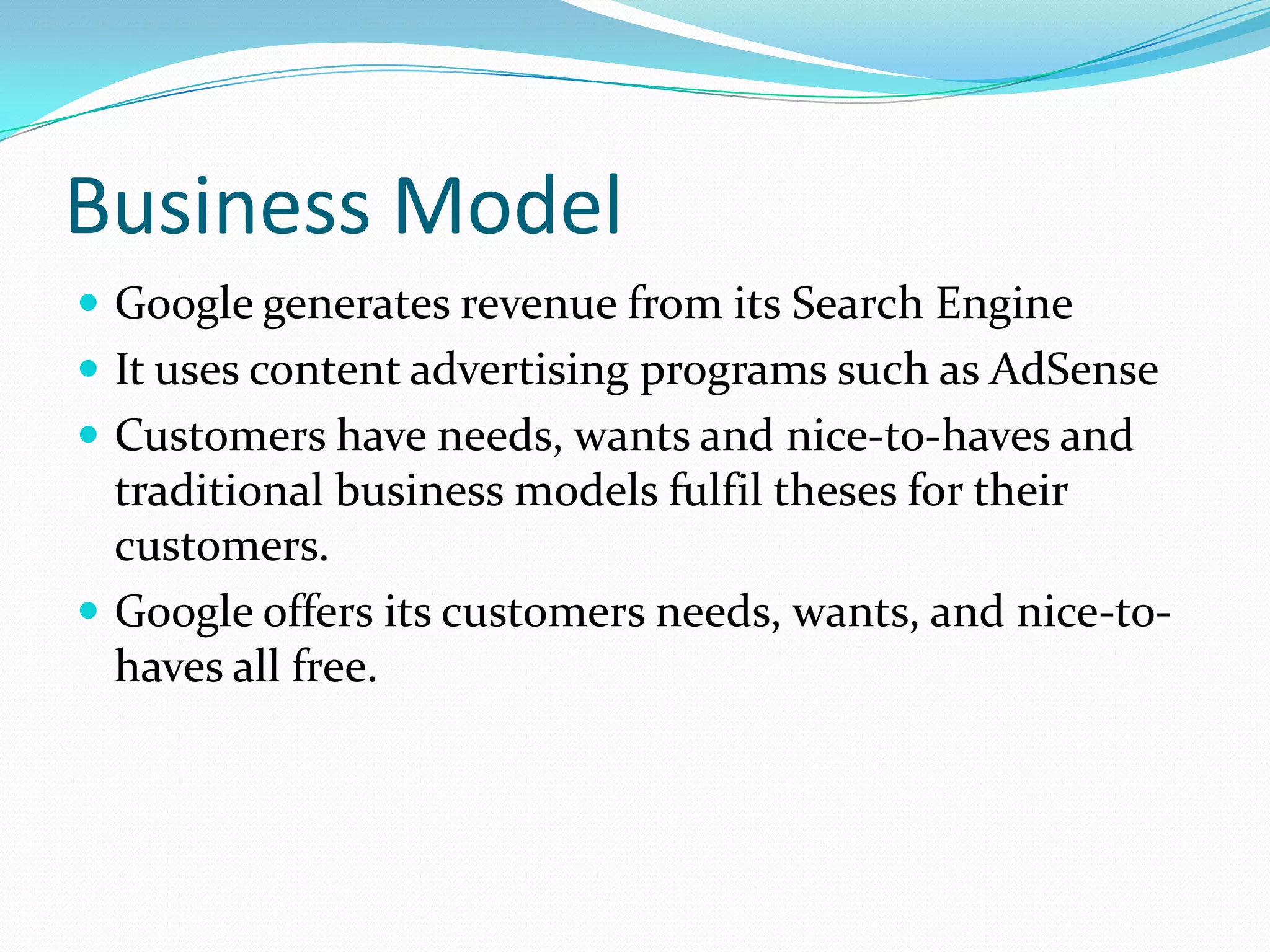 The Google Search Algorithm factors in: