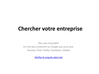 Résultats de recherches