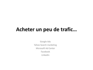 Comprendre GoogleNaturel VS commercial