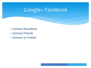 Google+ Facebook


Connect Newsfeed
Connect Friends
Connect to Twitter
 