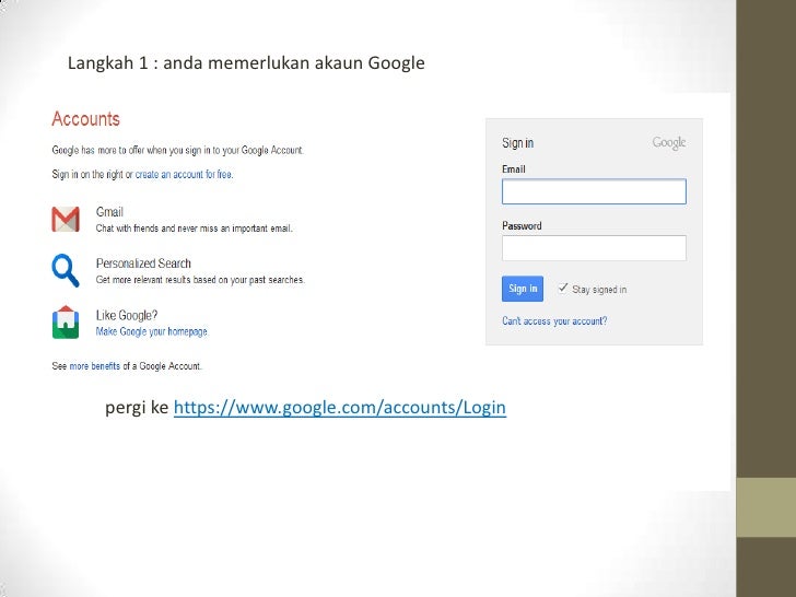 Cara Nak Buat Email Baru Login Akaun Google Gmail Jom