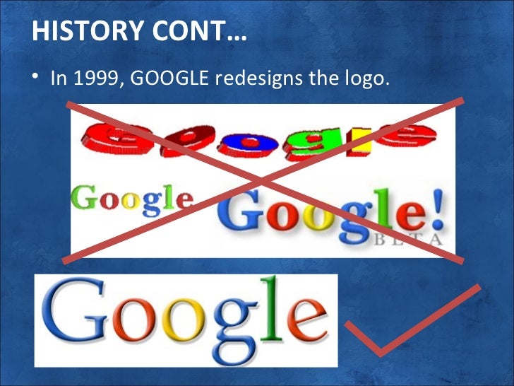 history of google presentation