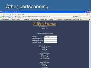 Other portscanning 