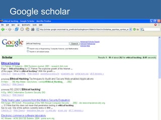 Google scholar 