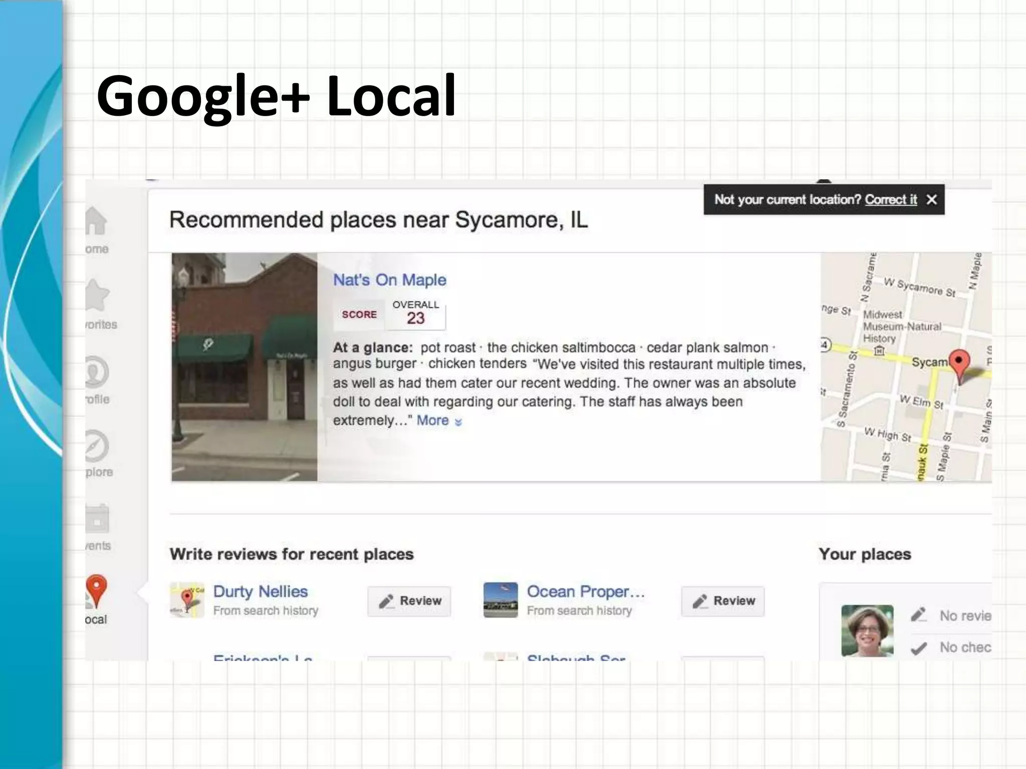 Google+ Local
 
