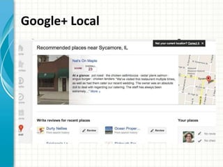Google+ Local
 