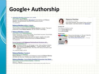 Google+ Authorship
 