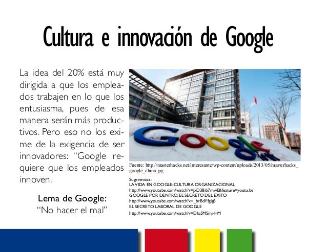 Cultura organizacional de Google