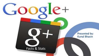 Facts & Stats
Presented by:
Kunal Bhasin
 