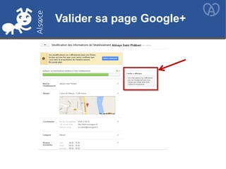 Valider sa page Google+Valider sa page Google+
 