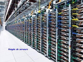 Rangée de serveurs
 