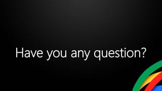 Have you any question?
 
