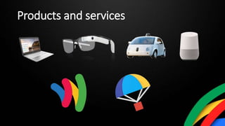 Products and services
 
