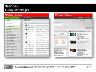 Feedly
}Accès mobile : la Mobile App pour iPad (1/3)
Serge Courrier ►► 2014 ►► 151
Pas de taguage possible
 