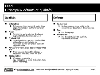 G2Reader
}Accès Mobile : Web App
Serge Courrier ►► 2014 ►► 192
Pas de Mobile App, juste une Web App
 
