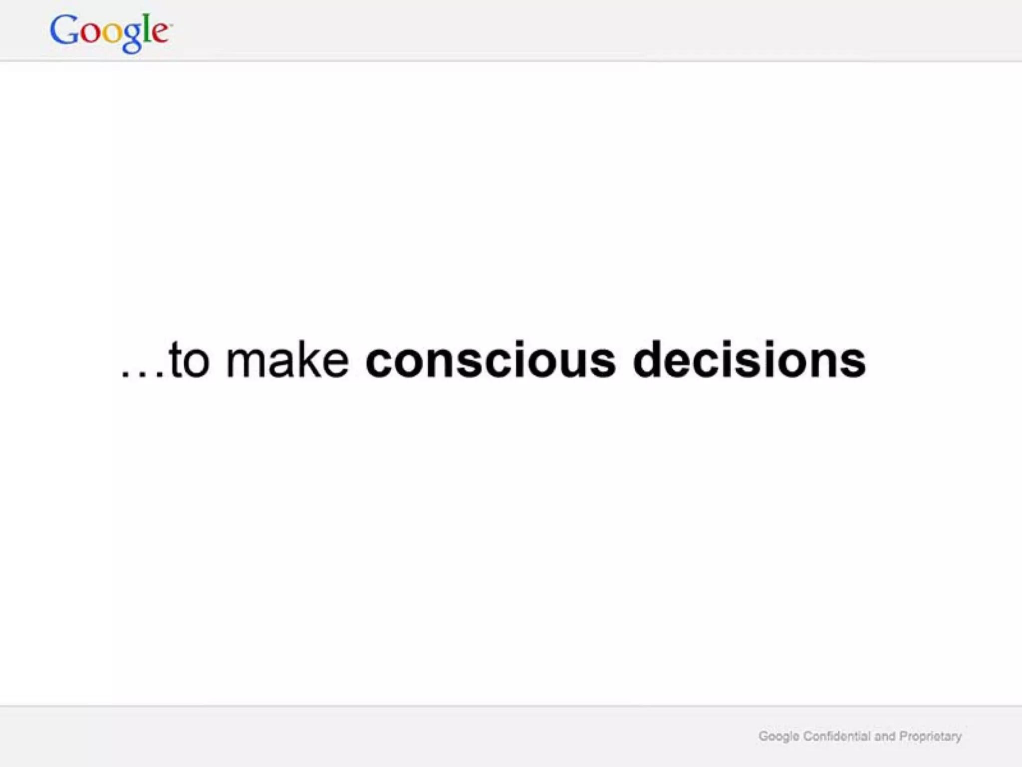 Google Deck on Digital Wellbeing 'A Call to Minimize Distraction and Respect Users' Attention'