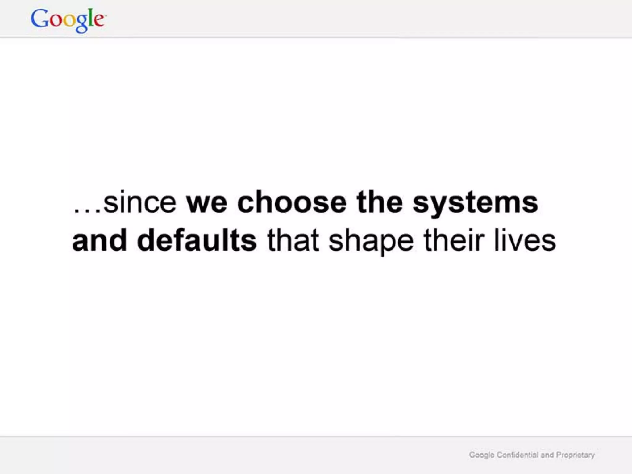Google Deck on Digital Wellbeing 'A Call to Minimize Distraction and Respect Users' Attention'