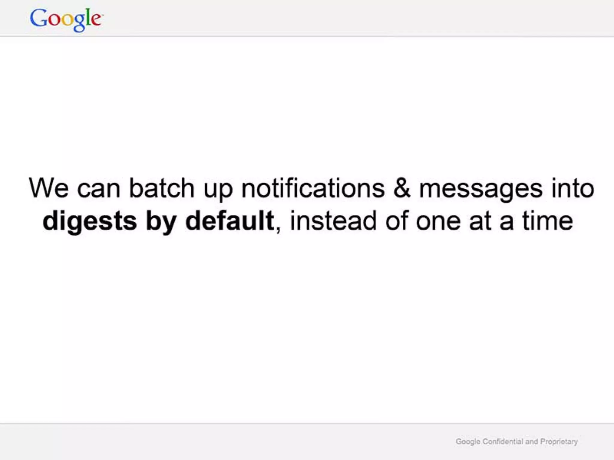 Google Deck on Digital Wellbeing 'A Call to Minimize Distraction and Respect Users' Attention'