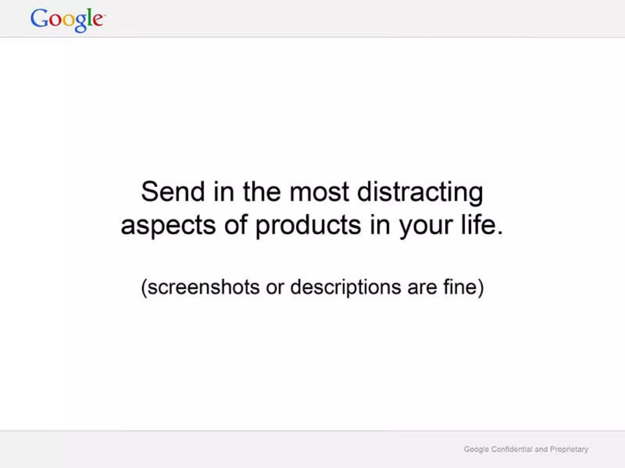 Google Deck on Digital Wellbeing 'A Call to Minimize Distraction and Respect Users' Attention'