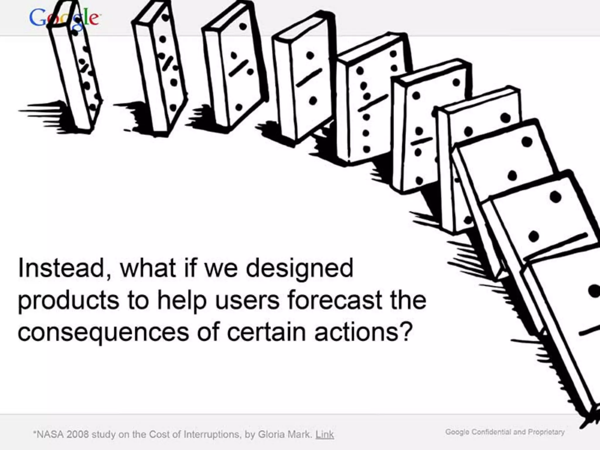 Google Deck on Digital Wellbeing 'A Call to Minimize Distraction and Respect Users' Attention'