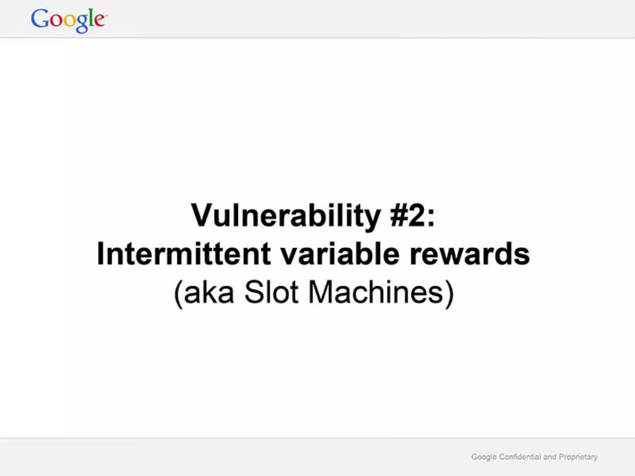 Google Deck on Digital Wellbeing 'A Call to Minimize Distraction and Respect Users' Attention'