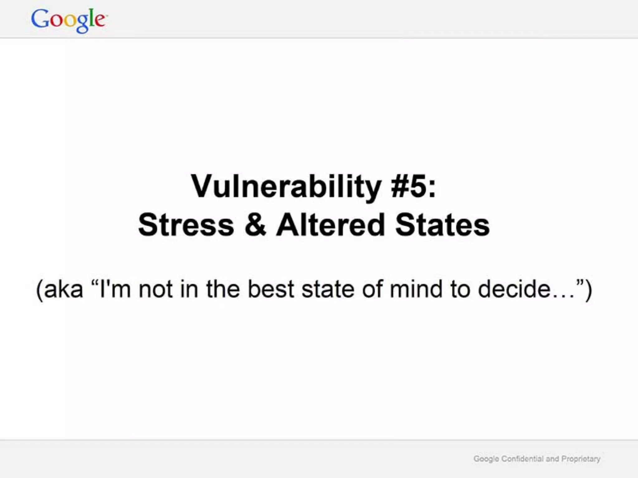 Google Deck on Digital Wellbeing 'A Call to Minimize Distraction and Respect Users' Attention'